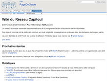 Tablet Screenshot of capitoul.org